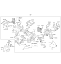 Diagram for Kia Sedona Blower Motor Resistor - 972351U000