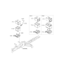 Diagram for 2013 Kia Soul Battery Tray - 371502K451