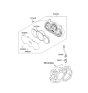 Diagram for Kia Soul Instrument Cluster - 940092K410