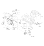 Diagram for Kia Cooling Hose - 254692E000