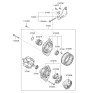 Diagram for Kia Soul Alternator Case Kit - 373302B100