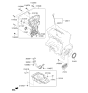 Diagram for Kia Forte Koup Oil Pan - 215102E022