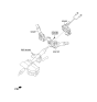 Diagram for Kia Sportage Turn Signal Switch - 934102M111