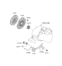 Diagram for Kia Clutch Slave Cylinder - 4171023310