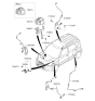 Diagram for 2013 Kia Soul Yaw Sensor - 956302K100