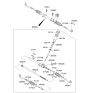 Diagram for 2012 Kia Soul Rack And Pinion - 565002K001