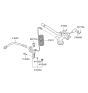 Diagram for Kia Soul Clutch Master Cylinder - 416002K300