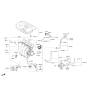 Diagram for Kia EGR Vacuum Solenoid - 283242E000