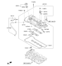 Diagram for 2013 Kia Rio Crankcase Breather Hose - 267102B000