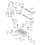 Diagram for 2016 Kia Soul Camshaft - 241002E010