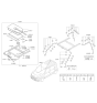 Diagram for 2010 Kia Soul Antenna Cable - 962202H400