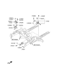 Diagram for 2013 Kia Soul Transfer Case Mount - 218302K700