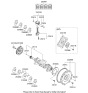 Diagram for 2012 Kia Soul Crankshaft - 620V62EH00