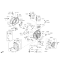 Diagram for 2013 Kia Soul Engine Mount Bracket - 452103B611
