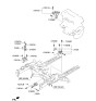 Diagram for Kia Engine Mount - 219502K500