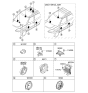 Diagram for 2015 Kia Soul Car Speakers - 963302K901