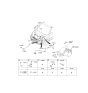 Diagram for Kia Battery Cable - 918512K040