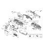 Diagram for 2024 Kia Telluride Steering Column Cover - 84852S9000WK