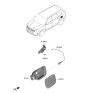 Diagram for 2022 Kia Telluride Fuel Door - 69511S9000