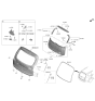 Diagram for Kia Telluride Lift Support - 81831S9000