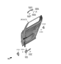 Diagram for Kia Telluride Door Check - 77990S9000