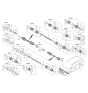 Diagram for Kia Telluride CV Boot - 49583C5130