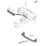 Diagram for 2020 Kia Telluride A/C Switch - 97250S9320FHV