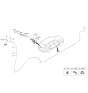 Diagram for 2020 Kia Telluride Wiper Pivot - 98700S9000