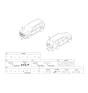 Diagram for 2020 Kia Telluride Emblem - 86310S9010