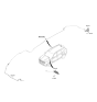 Diagram for 2022 Kia Telluride Antenna Cable - 96220S9000