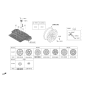 Diagram for 2021 Kia Sportage Wheel Cover - 52960S9100