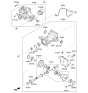 Diagram for 2021 Kia Telluride Differential - 530004G500