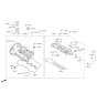 Diagram for 2015 Kia Sedona PCV Hose - 267203CAA1