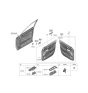 Diagram for Kia Telluride Power Window Switch - 93571S9050