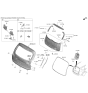 Diagram for 2022 Kia Telluride Door Handle - 81751S9000LBR