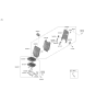 Diagram for 2021 Kia Telluride Seat Cushion - 89A20S9000ONA