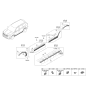 Diagram for Kia Telluride Door Moldings - 87721S9000CR