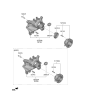 Diagram for Kia Telluride Spindle - 52711S9000