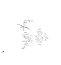 Diagram for 2024 Kia Telluride Brake Master Cylinder - 58510C5070