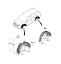 Diagram for 2020 Kia Telluride Wheelhouse - 86812S9000