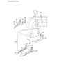 Diagram for 2006 Kia Sportage Seat Cover - 884701F5104BK