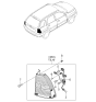 Diagram for 2006 Kia Sportage Tail Light - 924011F020