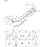 Diagram for 2005 Kia Sportage PCV Valve Hose - 313402E500