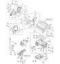 Diagram for 2004 Kia Optima Dipstick Tube - 2661237100