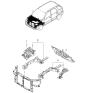 Diagram for 2005 Kia Sportage Dash Panels - 643001F010