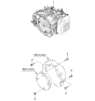 Diagram for 2005 Kia Sportage Transmission Assembly - 4500039145