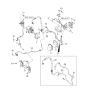 Diagram for 2010 Kia Sportage Radius Heat Shield - 572802E100