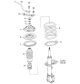 Diagram for 2005 Kia Sportage Coil Spring Insulator - 546332E000