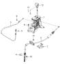 Diagram for Kia Sportage Shift Knob - 467201F600WK