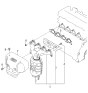Diagram for 2006 Kia Sportage Catalytic Converter - 2853023780